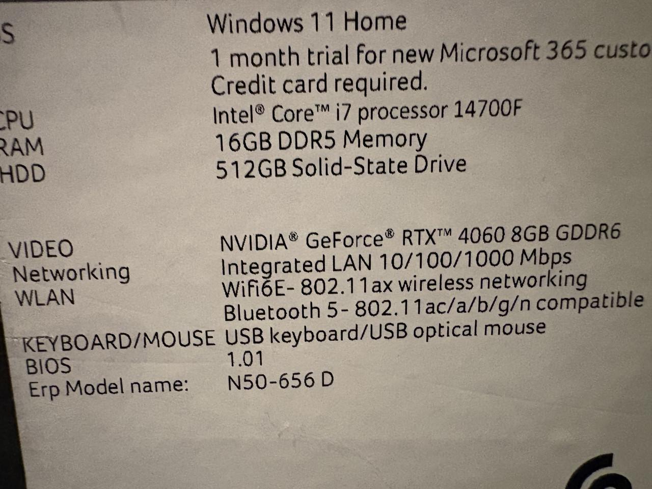 Acer Nitro Gaming PC