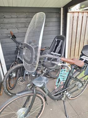 Bobike voorzitje + windscherm