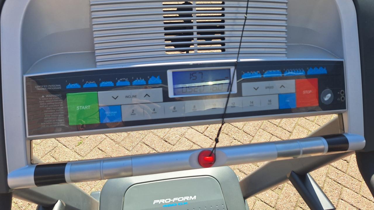 Loopband merk Proform 16 km 10% helling