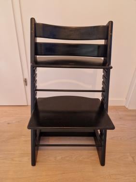 Triptrap stoel zwart