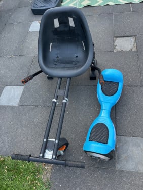 Denver hoverboard met kart