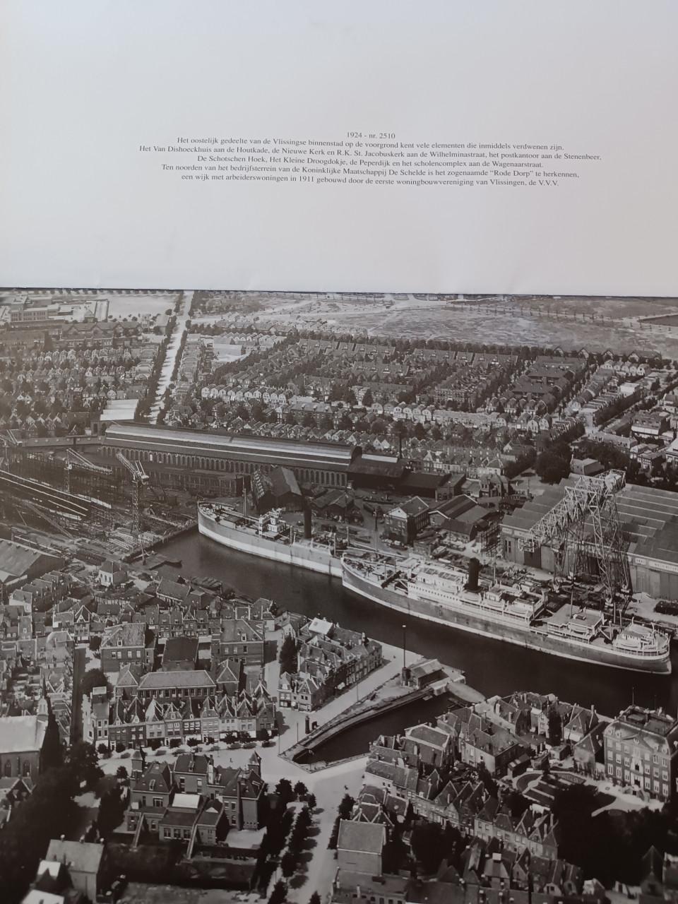 Vlissingen vanuit de lucht