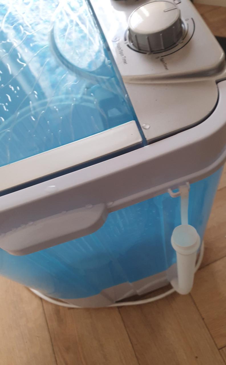 Vonia mini wasmachine 2,5 kg • met centrifuge • camping • nieuw