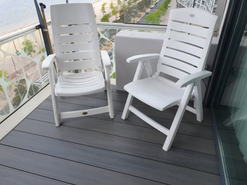 2  WITTE HARTMAN TUINSTOELEN TE KOOP