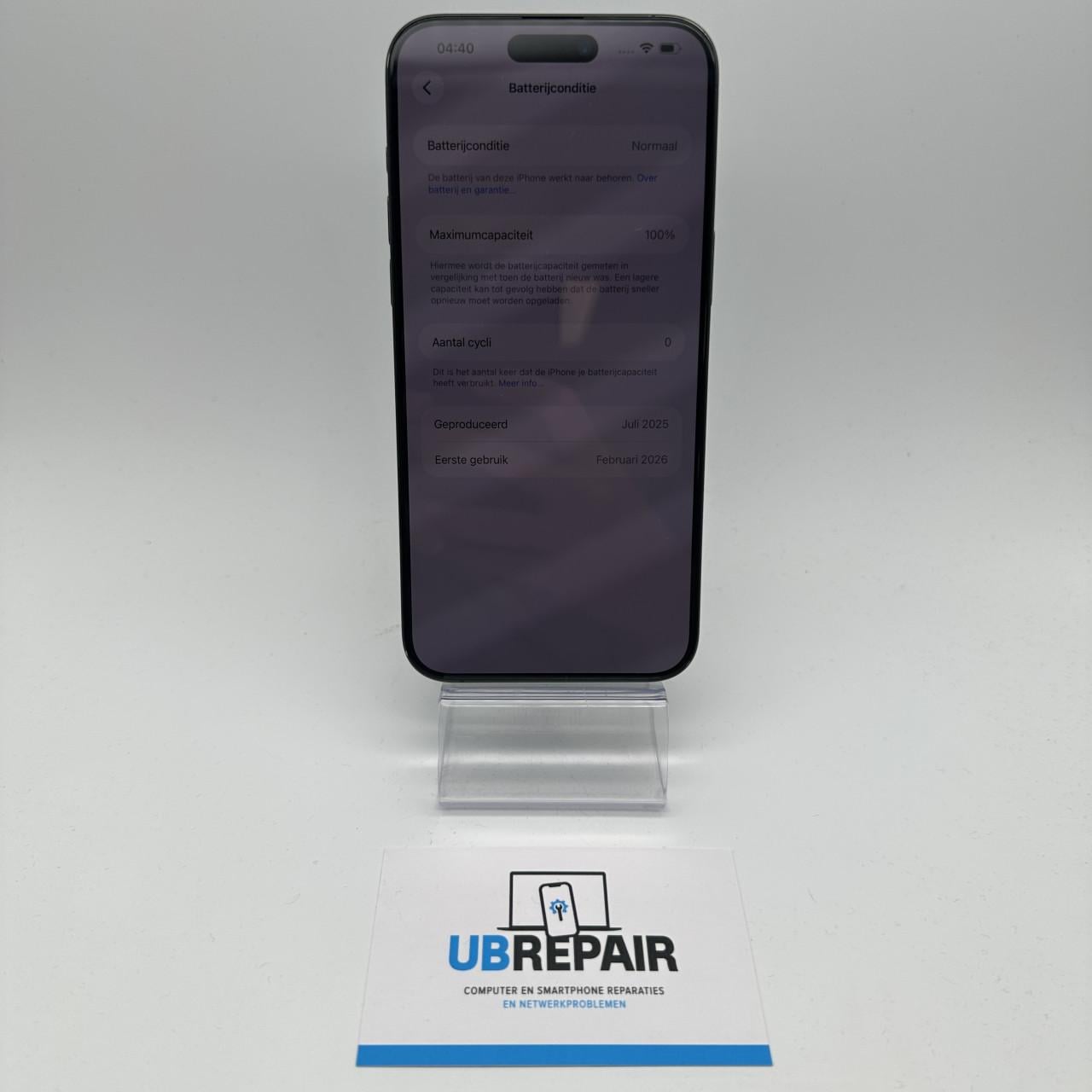 Apple iPhone 15 Pro Max 256 GB blauw titanium