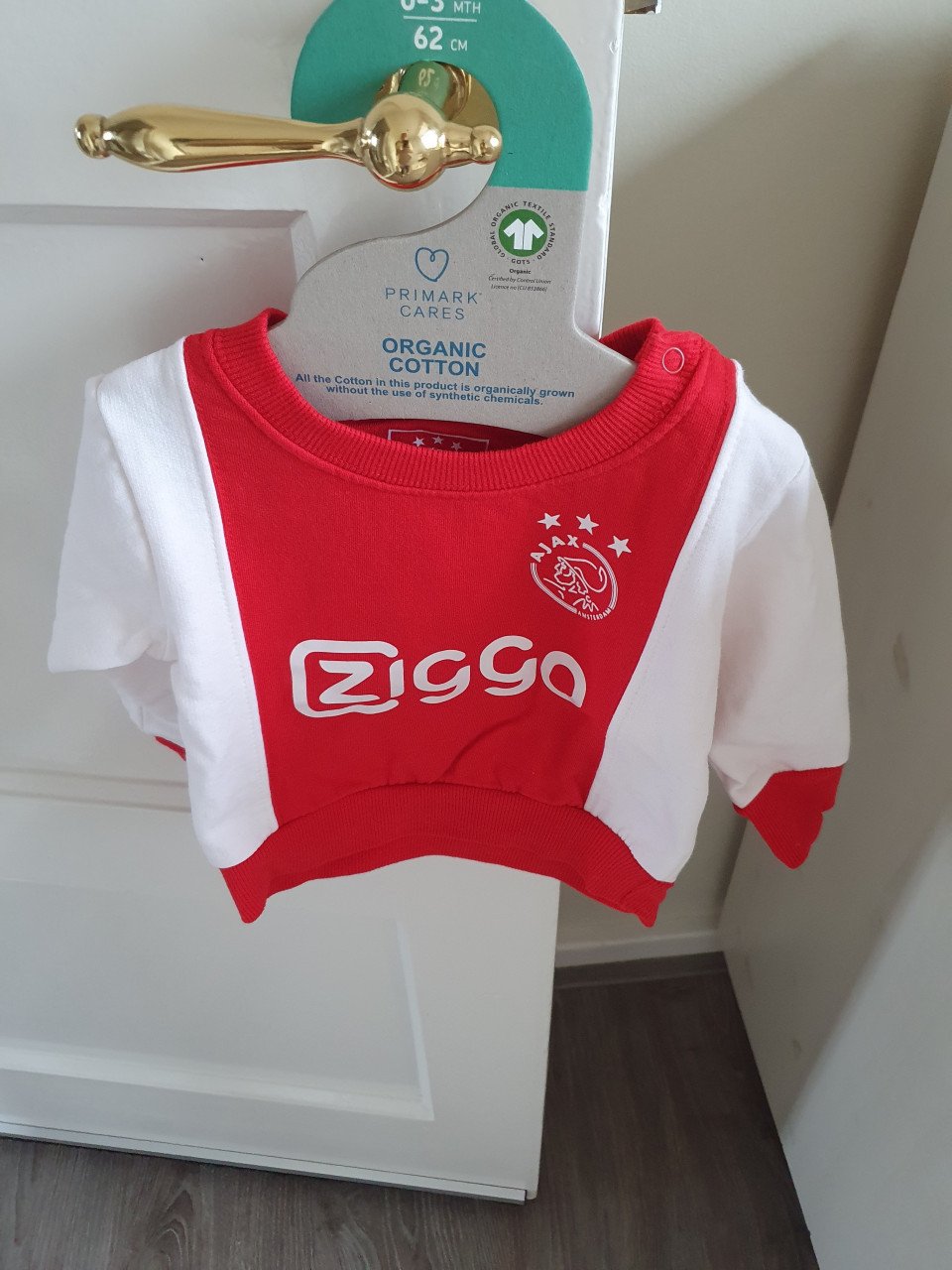 Ajax boxpakje, pyama, truitje 62/68 Nieuw
