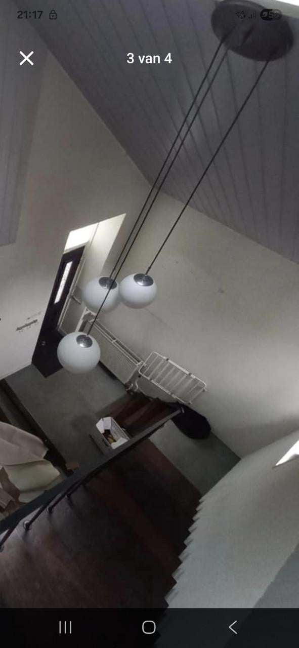 Vintage hanglamp/videlamp