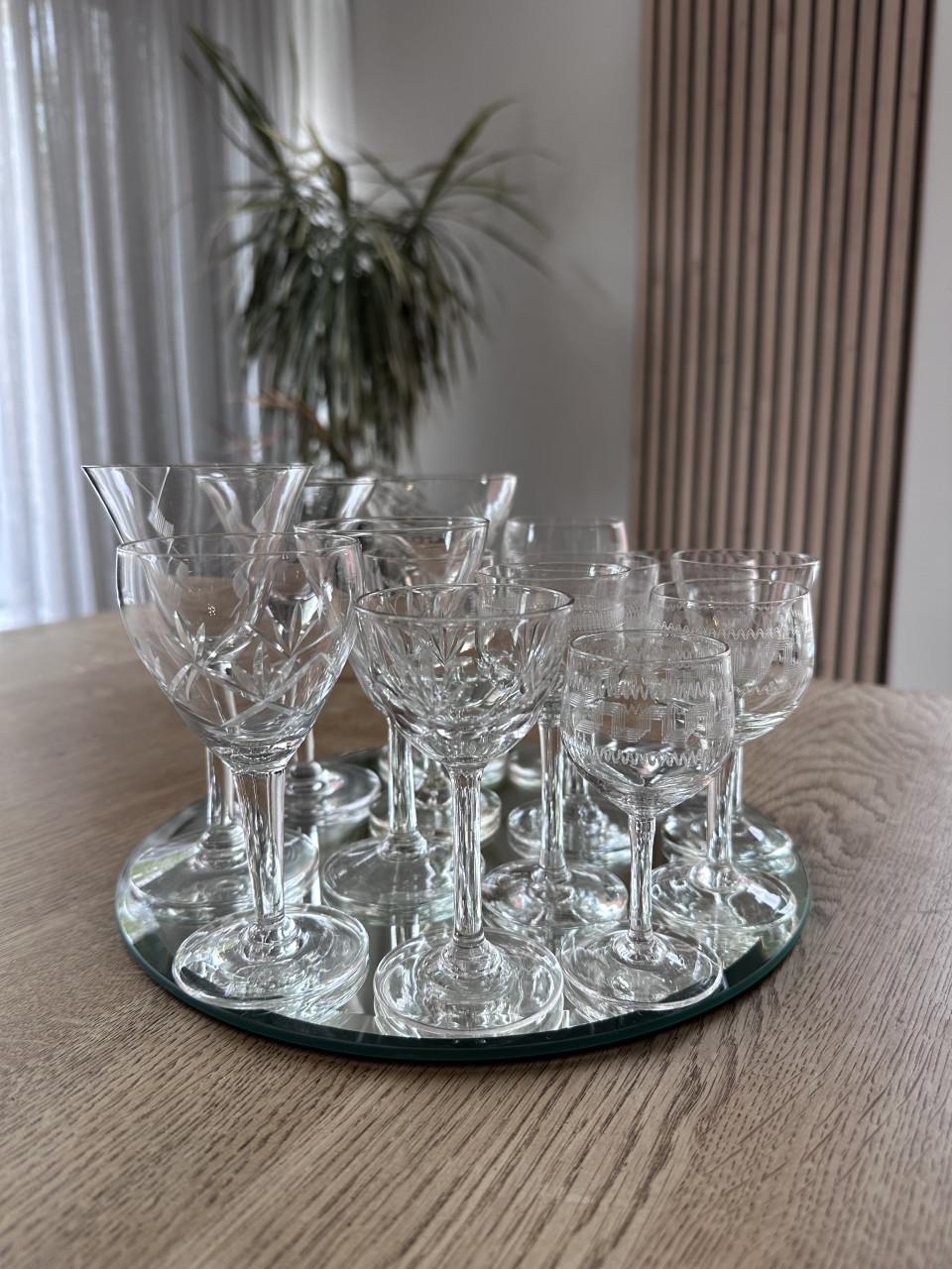 Oude glaasjes