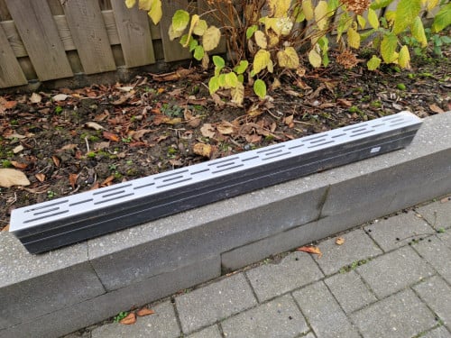 Lijngoten aluminium 1000x55x100 (10 stuks)
