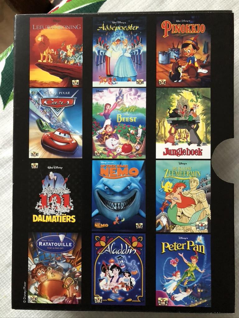 NIEUWE UNIEKE 12 DELIGE MINIE DISNEY FILMSTRIPS IN VERZAMELBOX.