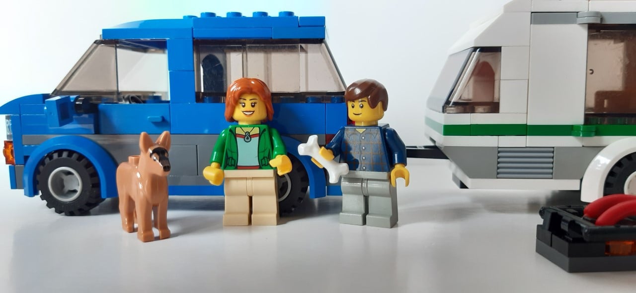 Lego City 60117: Busje & Caravan