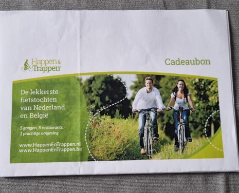 Happen & Trappen cadeaubon voor 2 personen