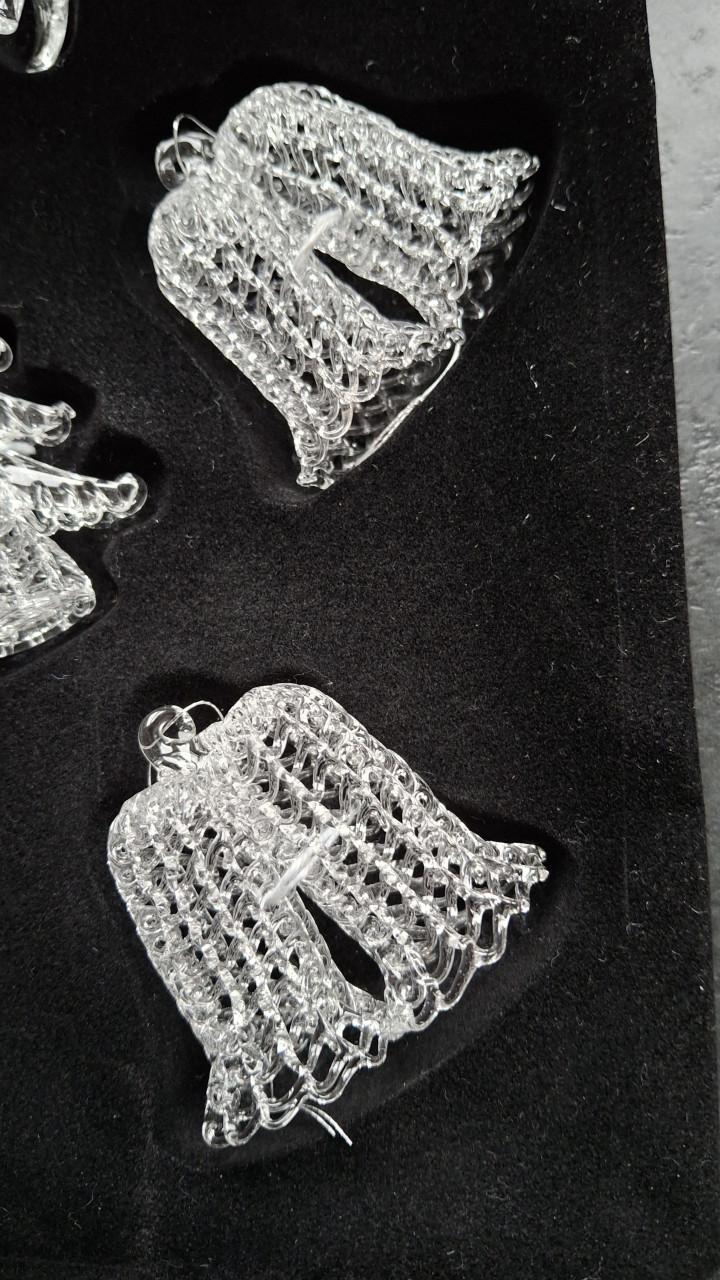 Decoratieve glasfiguurtjes Kerst