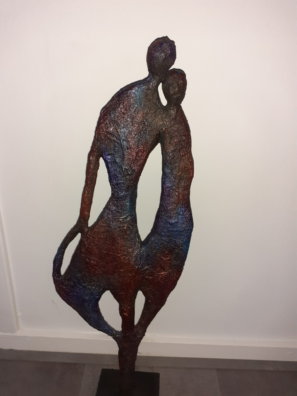 Jossy de Roode: beeld "abstract samen"