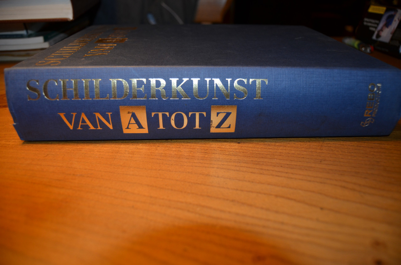 Schilderkunst van A tot Z groot zwaar boek 768 pag