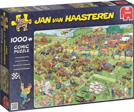 Jan van Haasteren - Grasmaaierrace