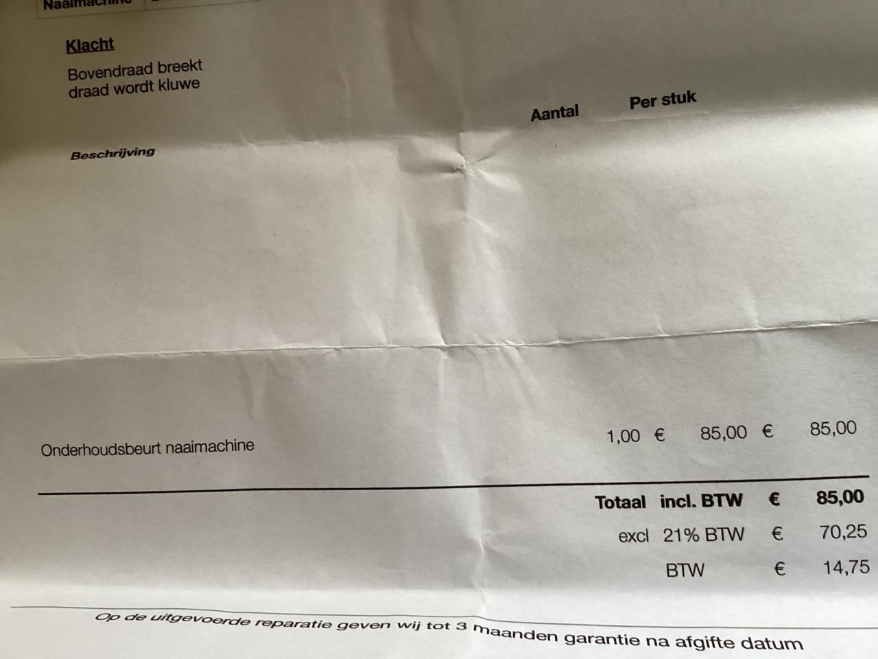 Brother innovis 1500d borduurmachine