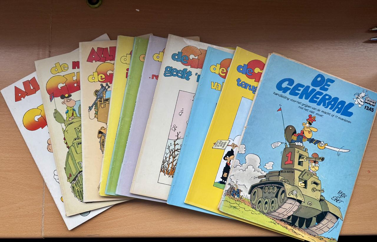 Stripboeken “ De Generaal”