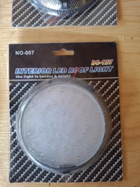 Kajuit verlichting nieuw