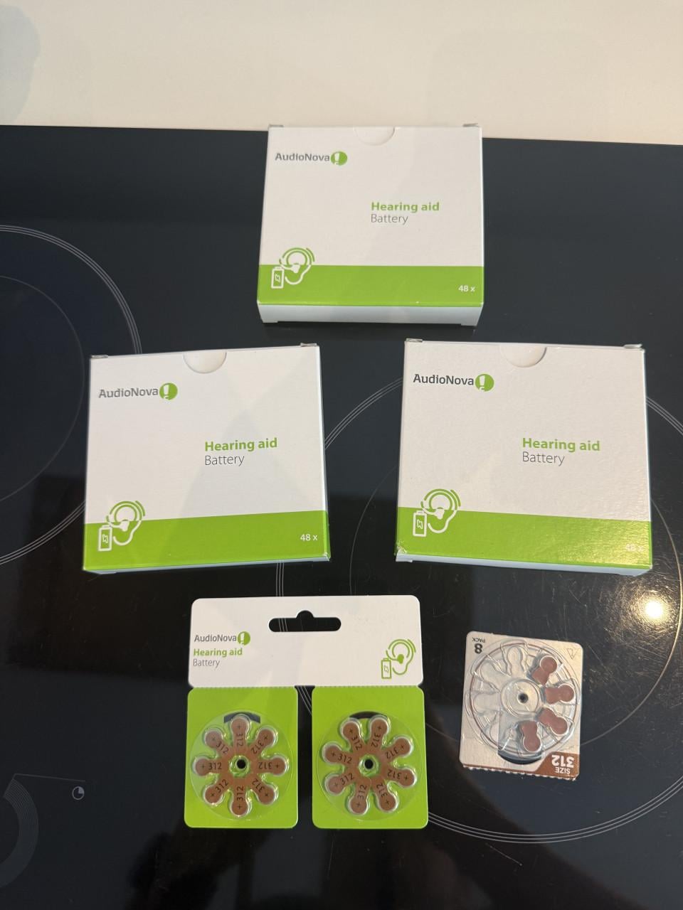 Batterijtjes voor hoorapparaten