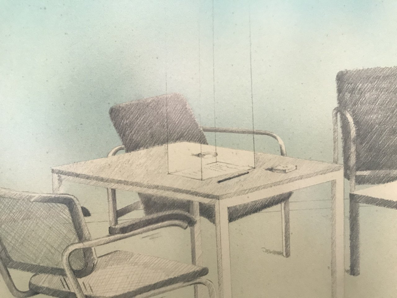 1986 tekening Leonard Snelders