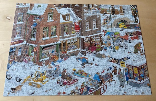 Jan van Haasteren | NY Marathon, USA & Streetlife | 3x 1000 stukjes