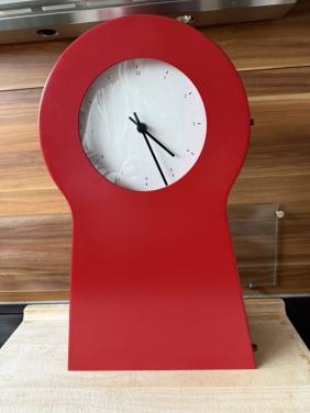 Ikea ps 1995 Thomas Eriksson klok rood.