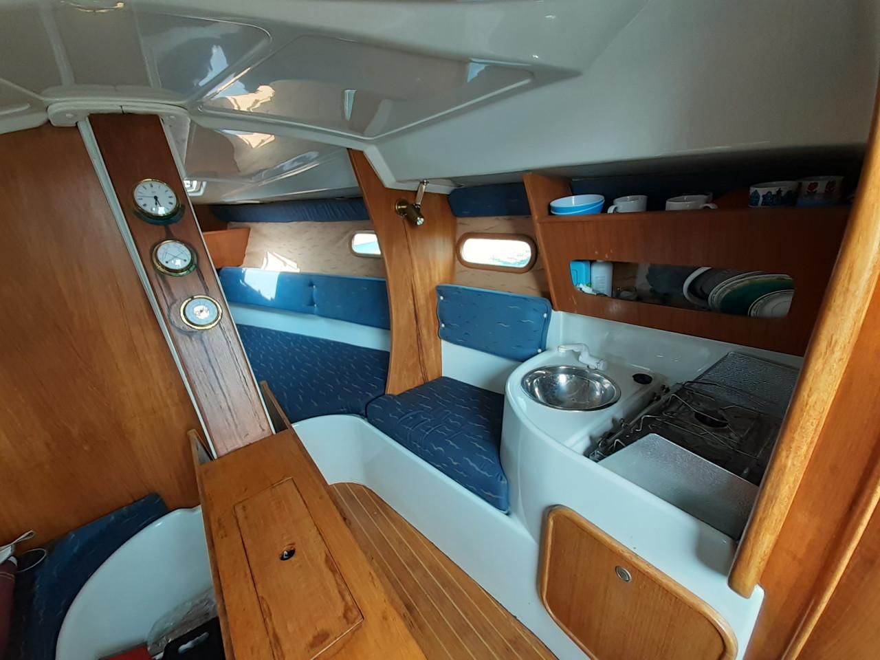 Complete en Fijne Kajuitzeilboot "Time-Out" – Jantar 23