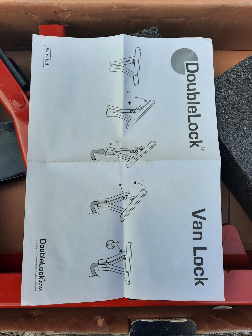 Trekhaakslot (voor deuren bus of camper)