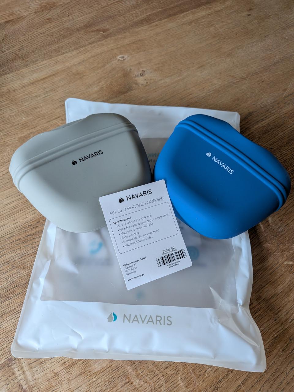 Navaris siliconen voertasjes voor de hond