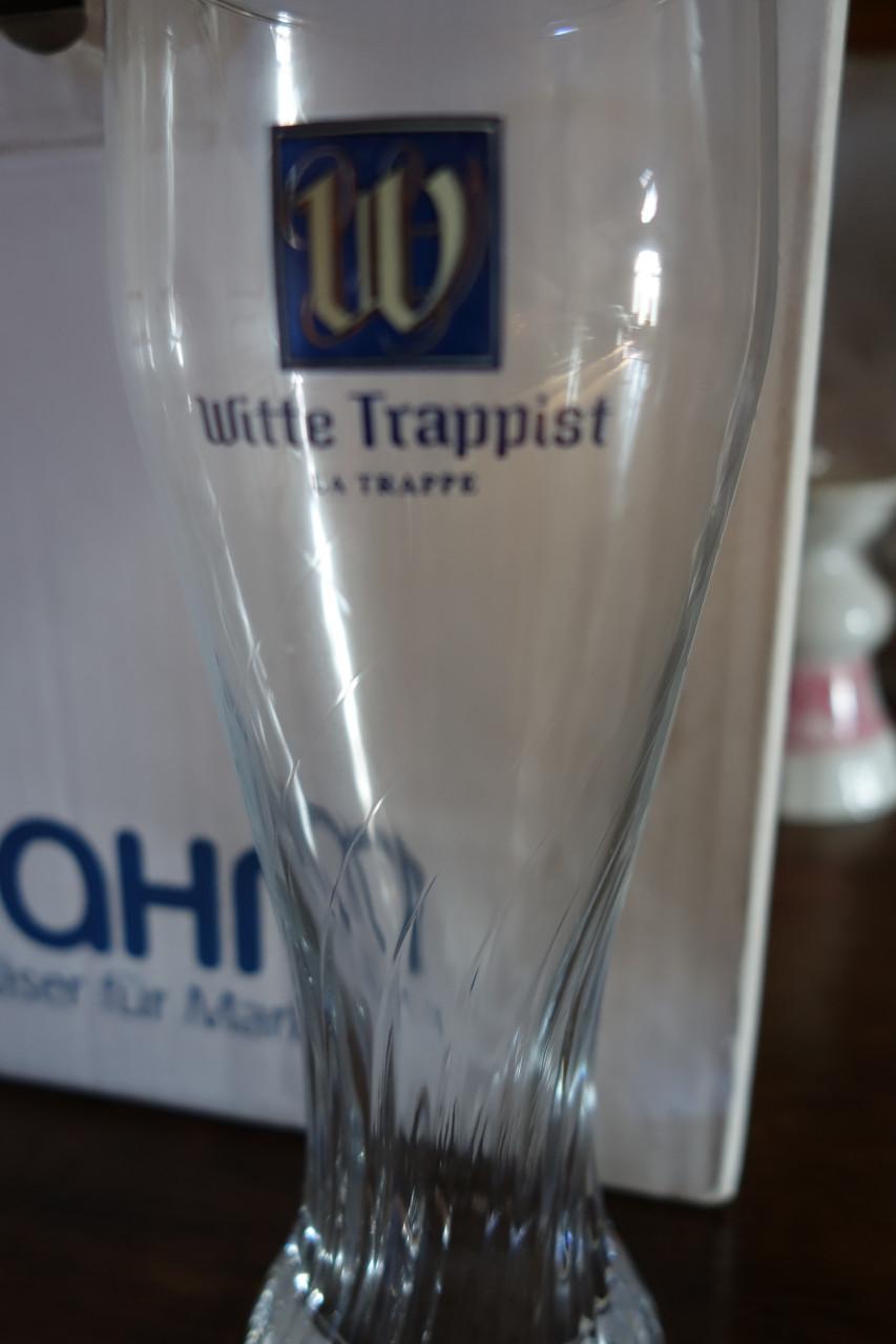 La Trappe Witte Trappist Set 3 x 50cl nieuwe bierglazen