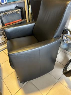 Leren eettafel stoelen