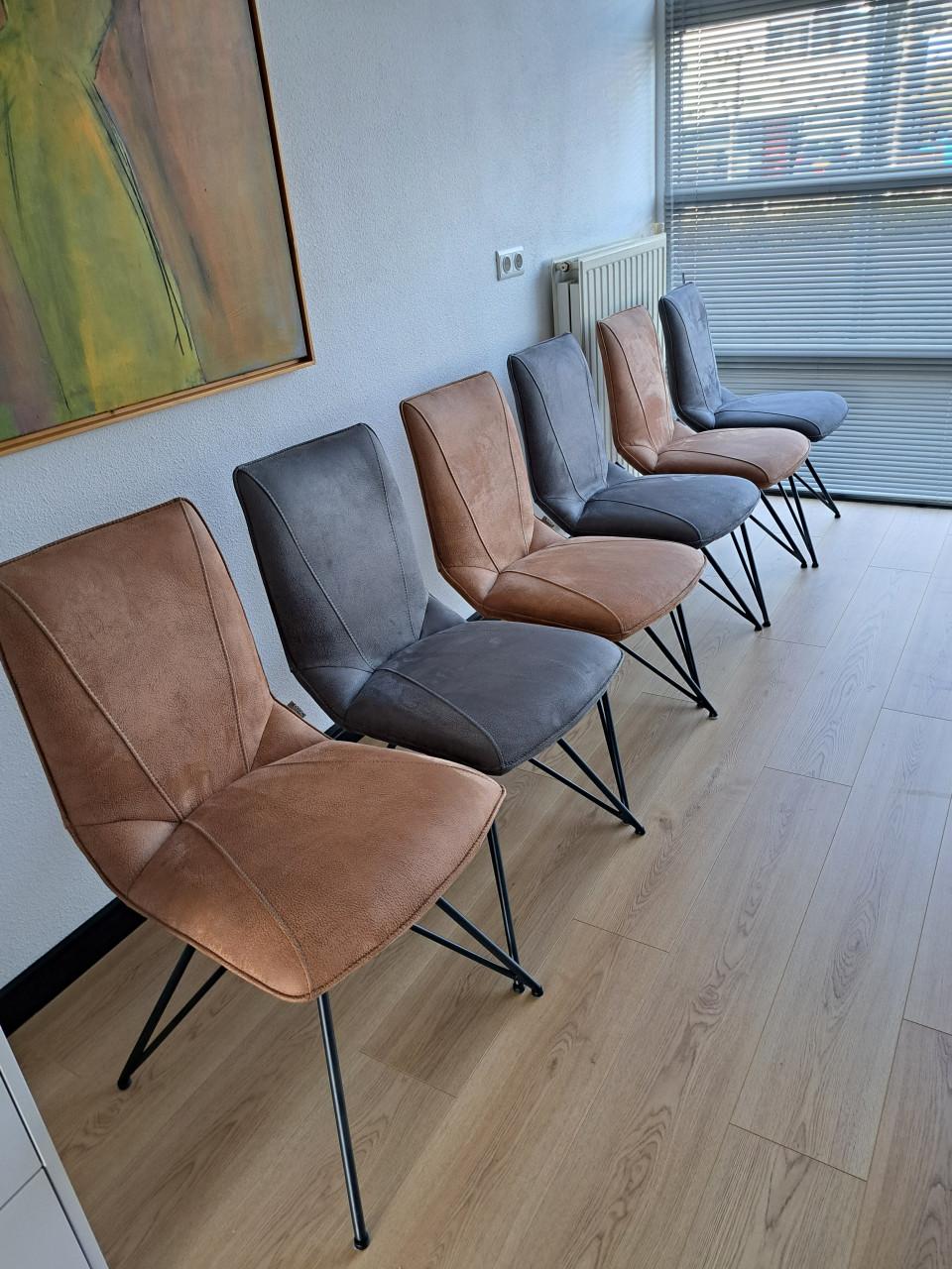 6 eetkamerstoelen van Xooon