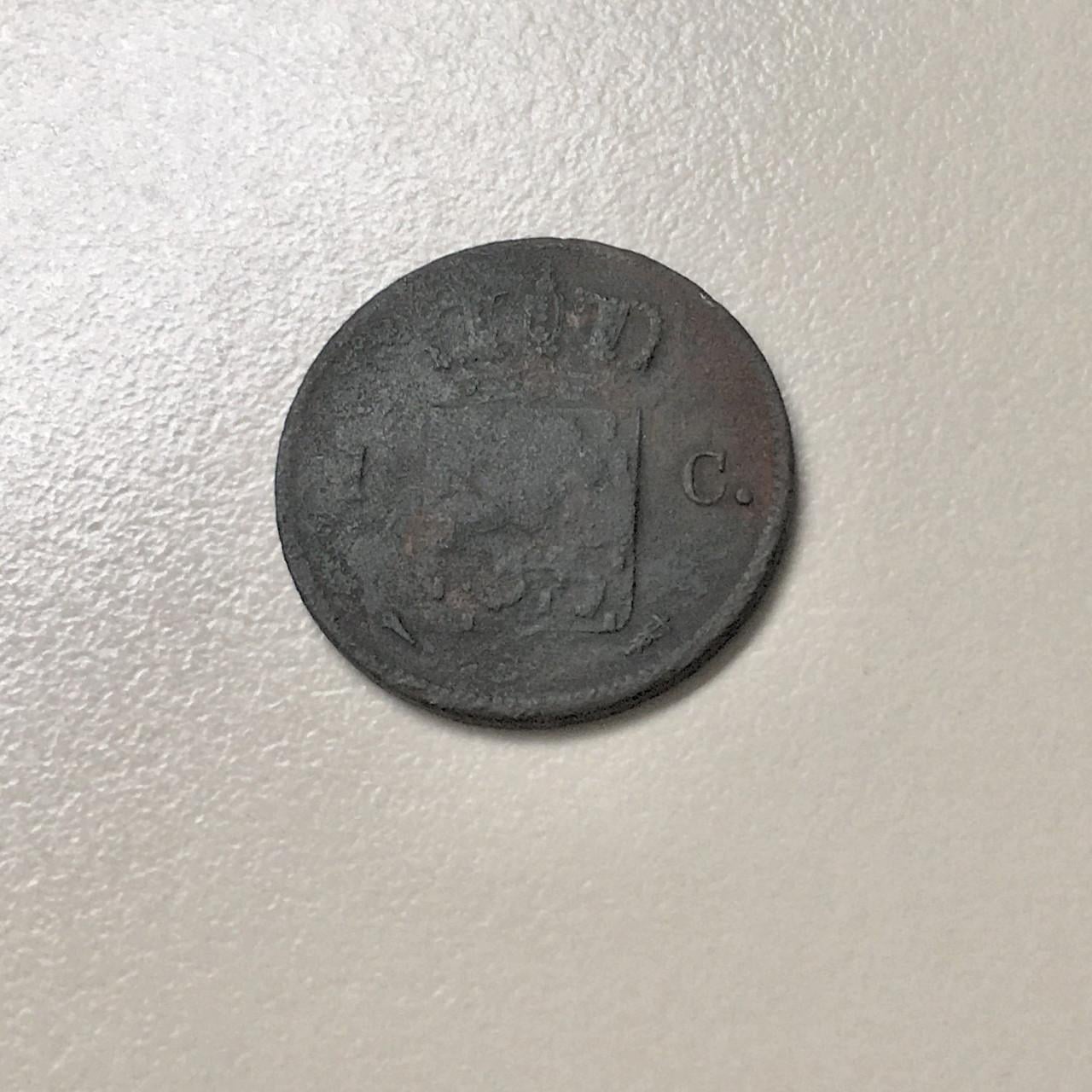 Mooie set 1 cent munten Willem I (1822 & 1828)