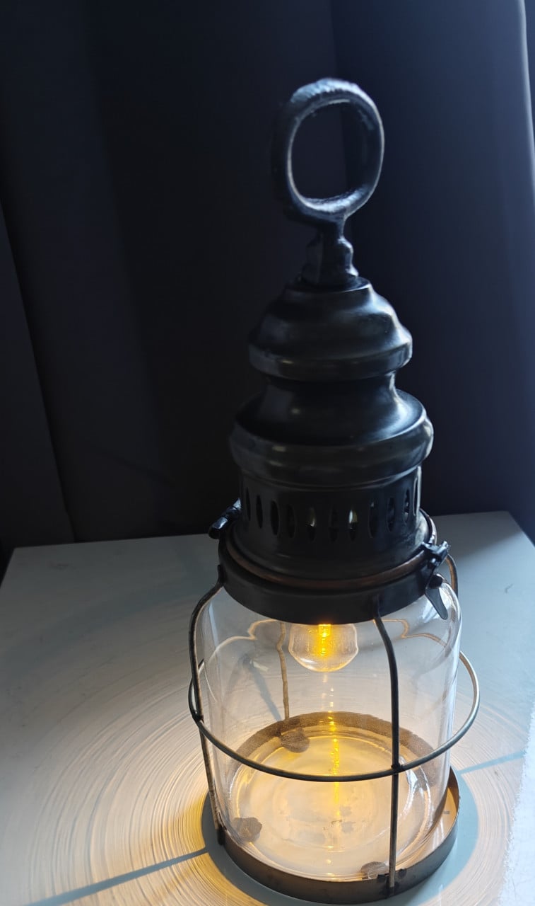 Glazen lantaarn, windlicht