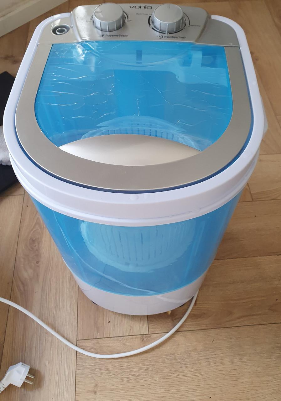 Vonia mini wasmachine 2,5 kg • met centrifuge • camping • nieuw
