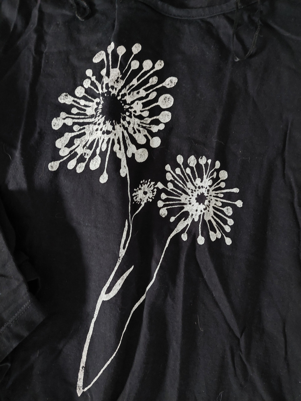 3 zwarte Bonprix damesshirts mt 44/46