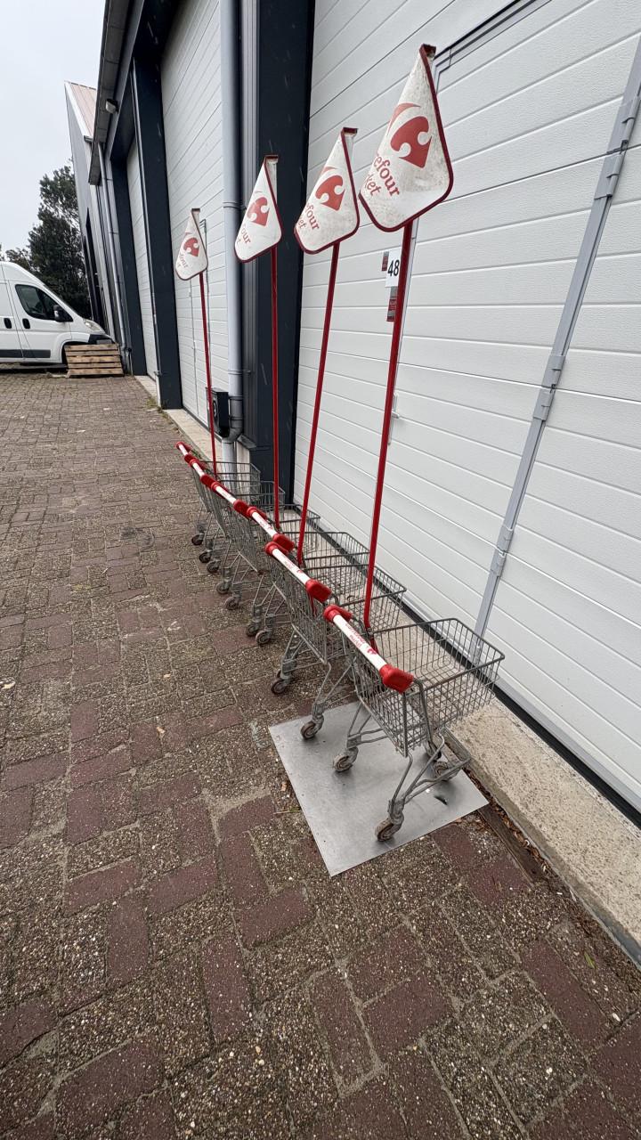 Kinderwagens supermarkt
