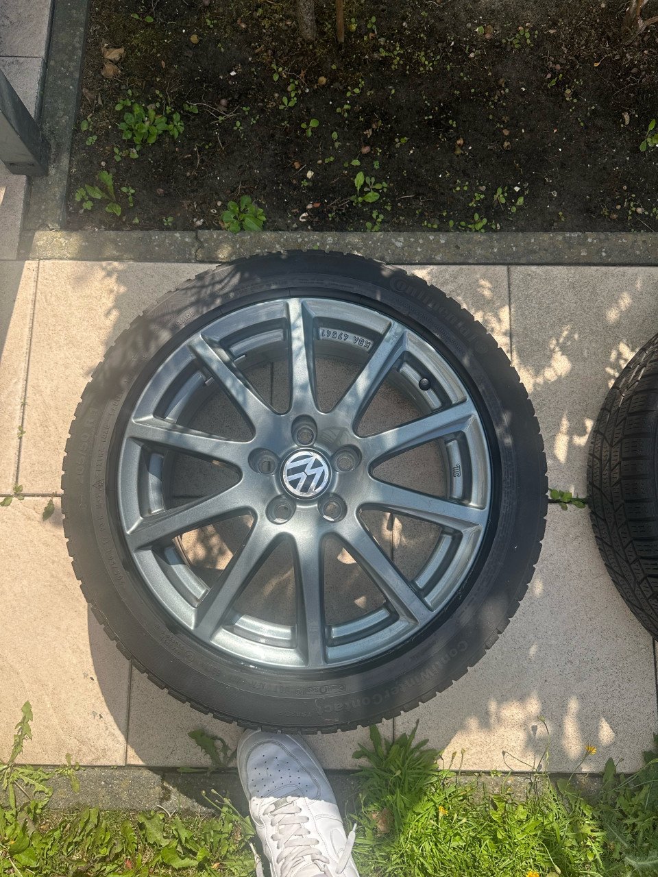 Velgen met winterbanden 205/50 R17