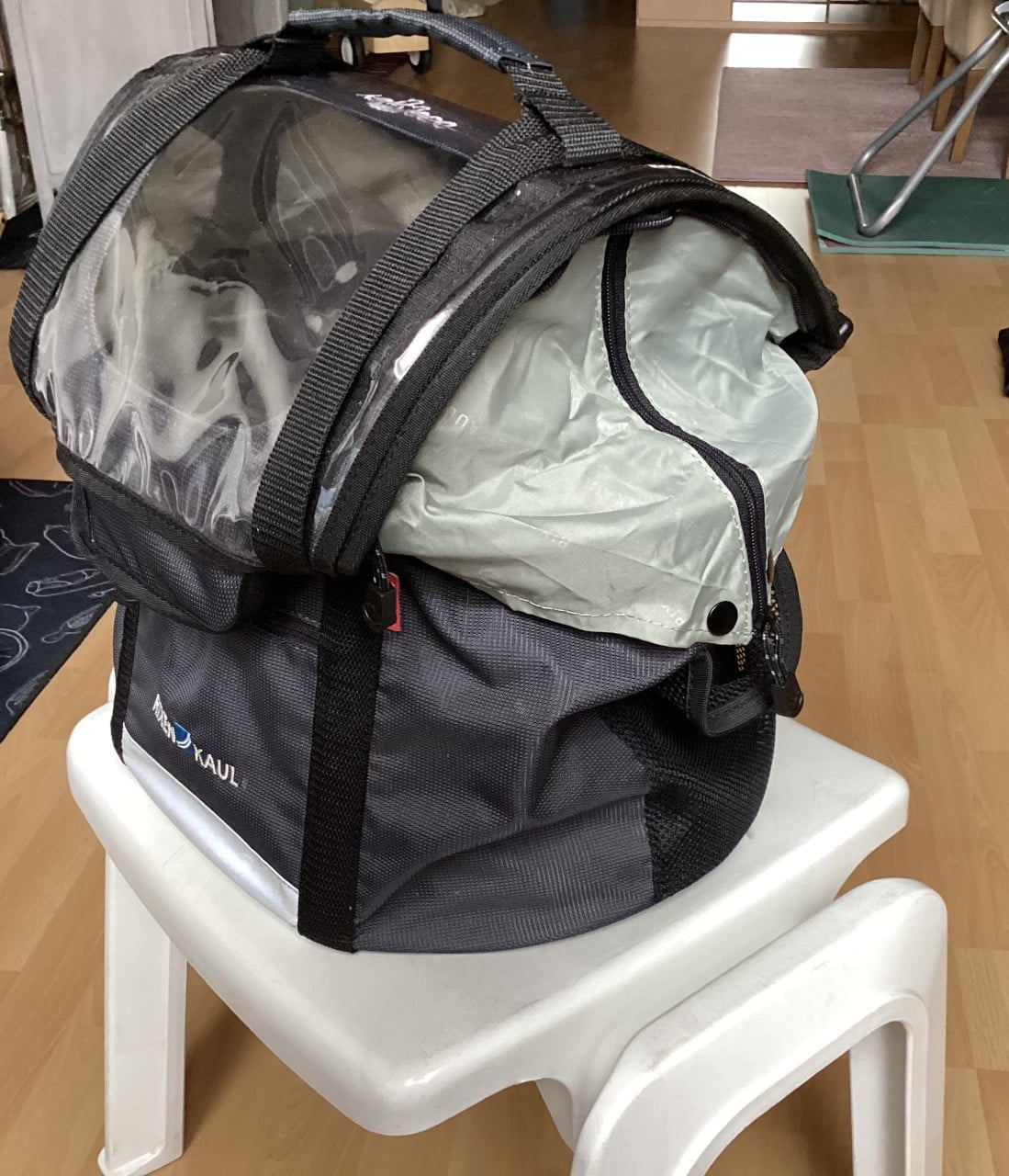 Rixen&Kaul hondenmandje, 6 kg. voor voorop de fiets, KLICKfix systeem