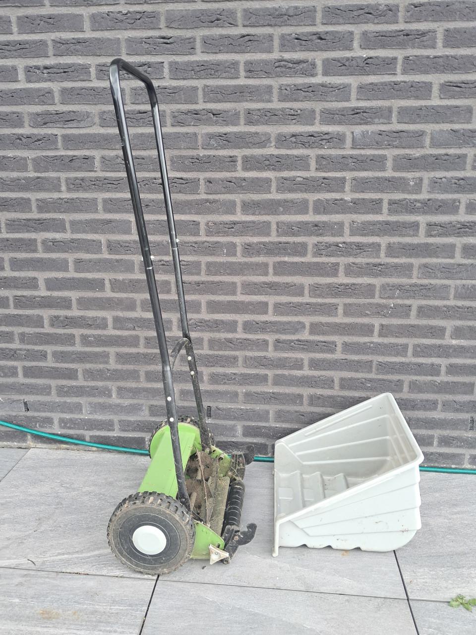 Handmaaier met opvangbak - tuin - camping