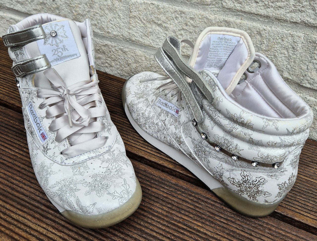 Reebok freestyle high Swarovski maat 38.5