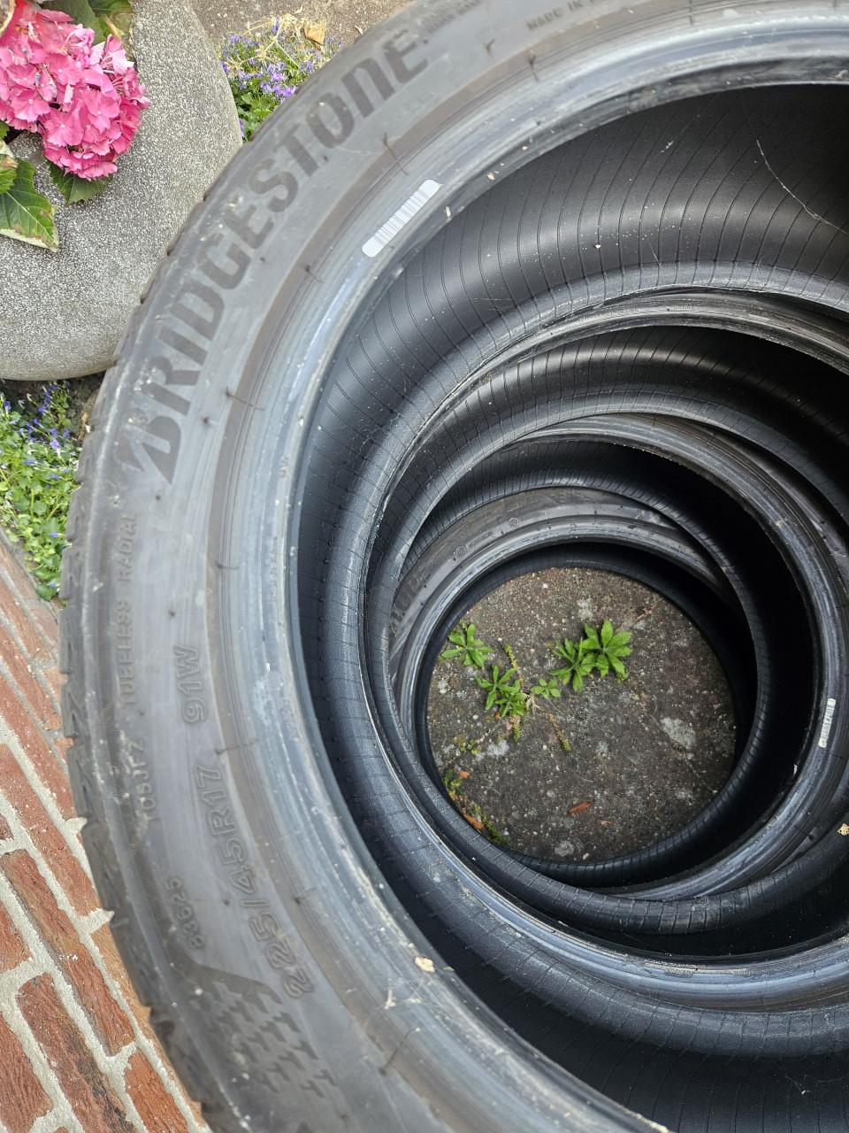 4 zomerbanden Bridgestone