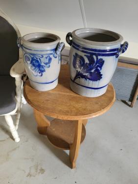 2 antieke keulse potten
