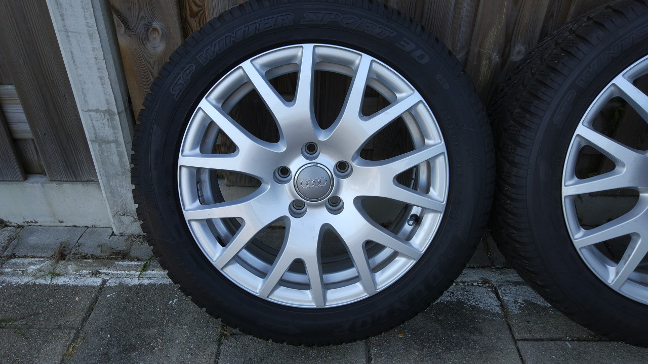 Audi TT Winterbanden + Velgen 17 inch Orgineel Top Staat