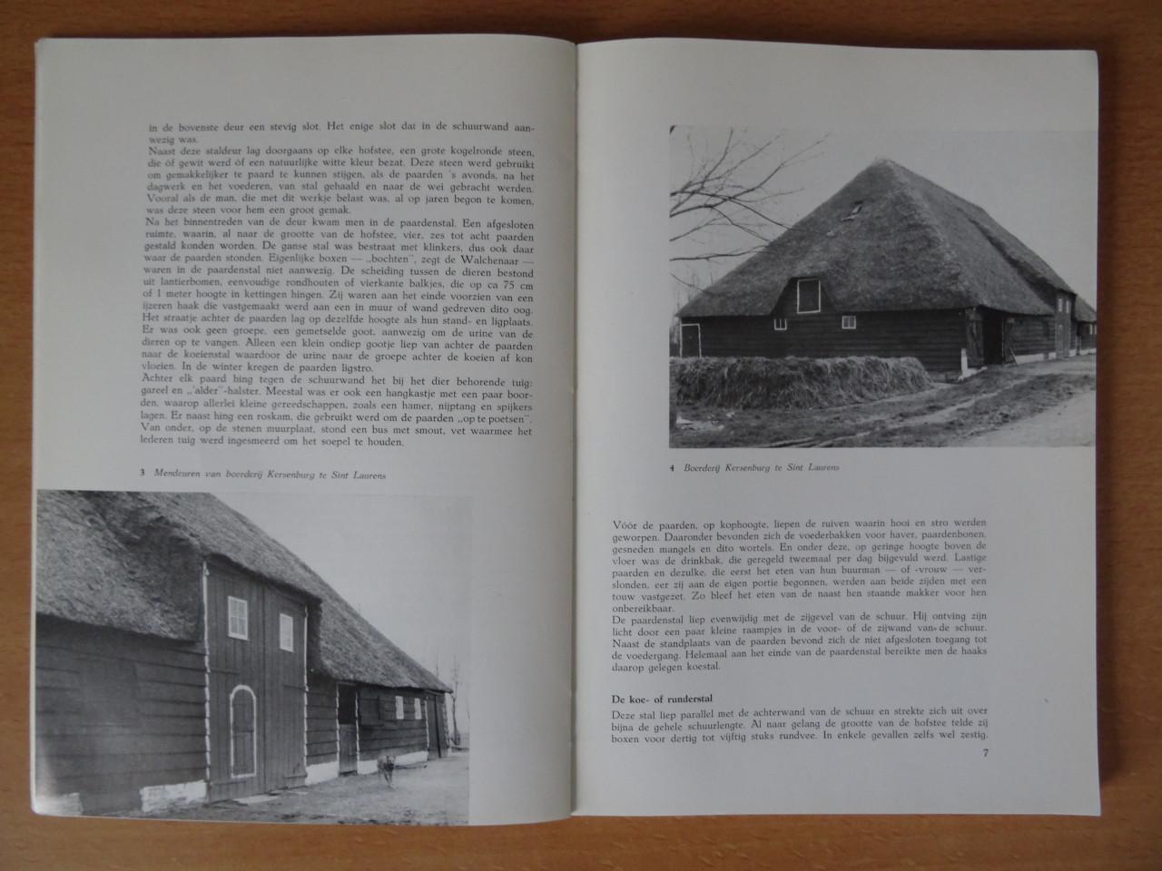 EEN OUD WALCHERSE BOERDERIJ - J Vader - 1963