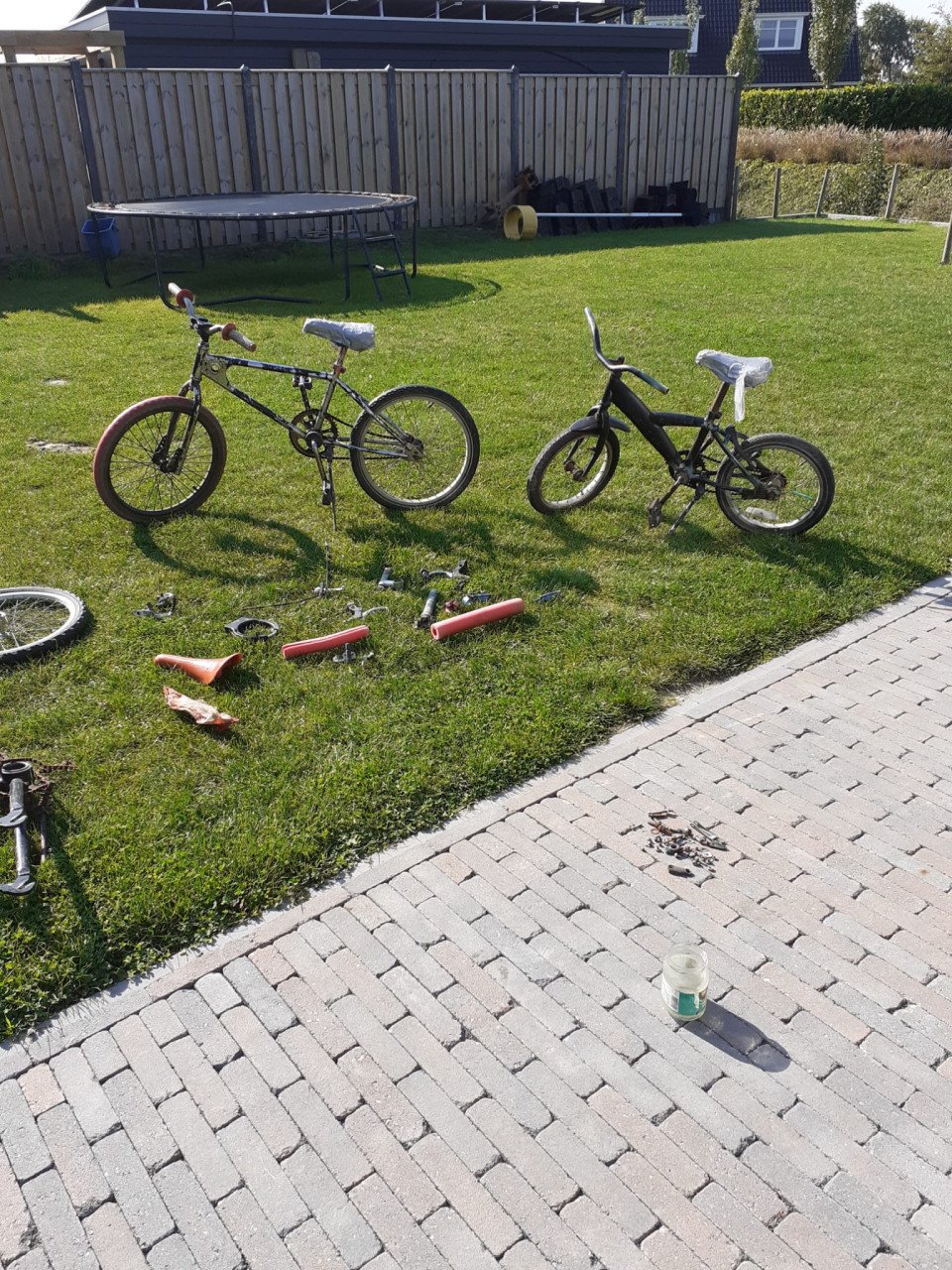 Diverse onderdelen crossfiets / BMX