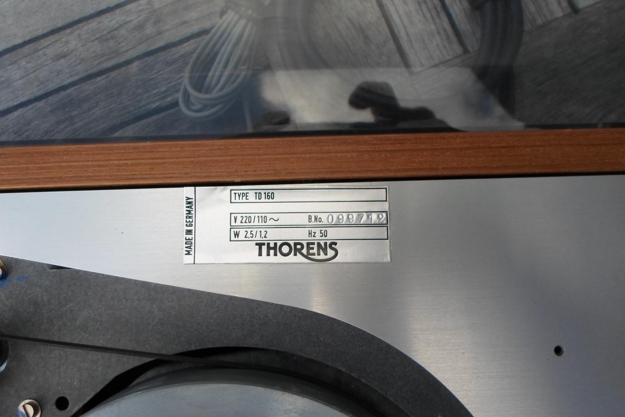 Thorens TD160 Platenspeler