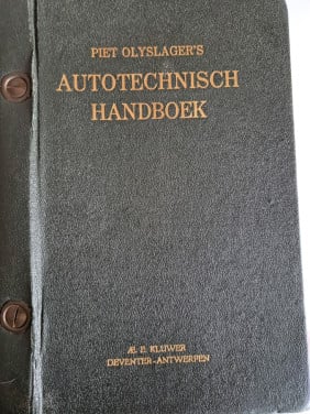 Autotechnicus handboek van Piet Olyslager
