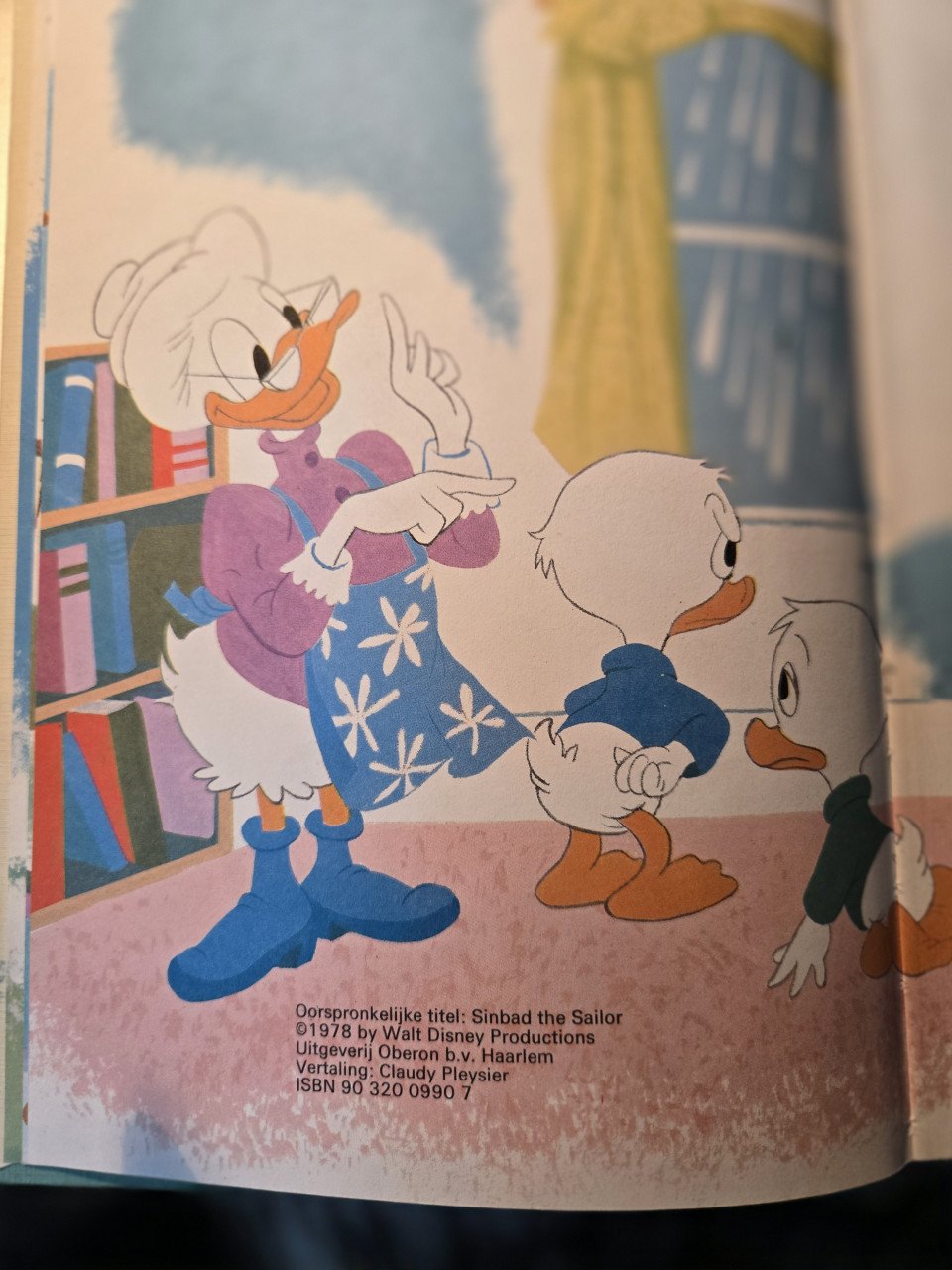 Boekje: Sinbad de zeeman Walt Disney 1978